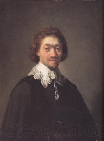 REMBRANDT Harmenszoon van Rijn Portrait fo Maurits Huygens (mk33)